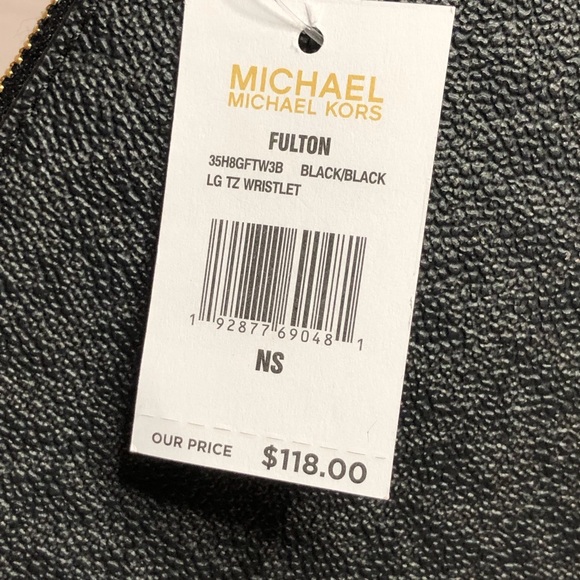 Michael Kors Fulton pvc Wristlet Wallet Jetset - Picture 5 of 7